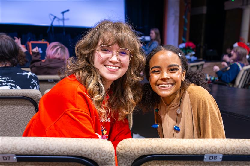 Students enjoy the Renaissance High Coffeehouse